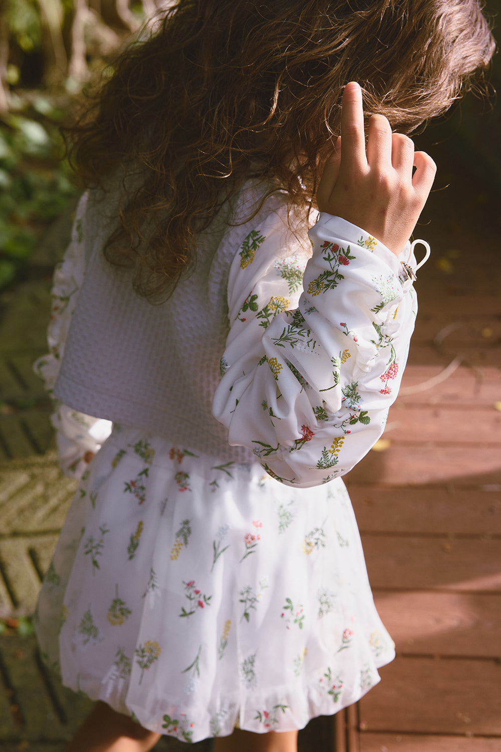 【預購】Luxury | 女童 Flutter Flora澎澎褲裙 | 花朵 花苞下擺