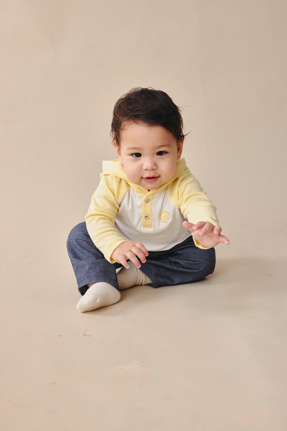 Main | 幼兒 Motion連帽上衣 | 長袖拼接 運動風 連帽設計 | 100%有機棉