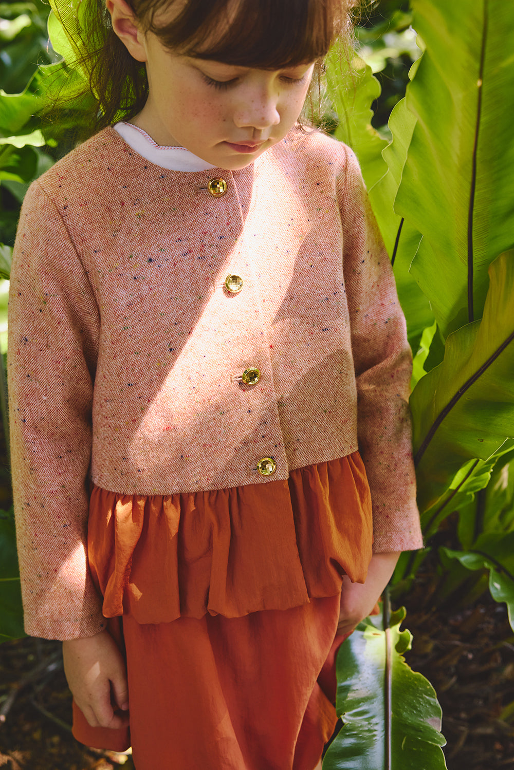 【預購】Luxury | 女童 Flutter Flora澎澎褲裙 | 花朵 花苞下擺