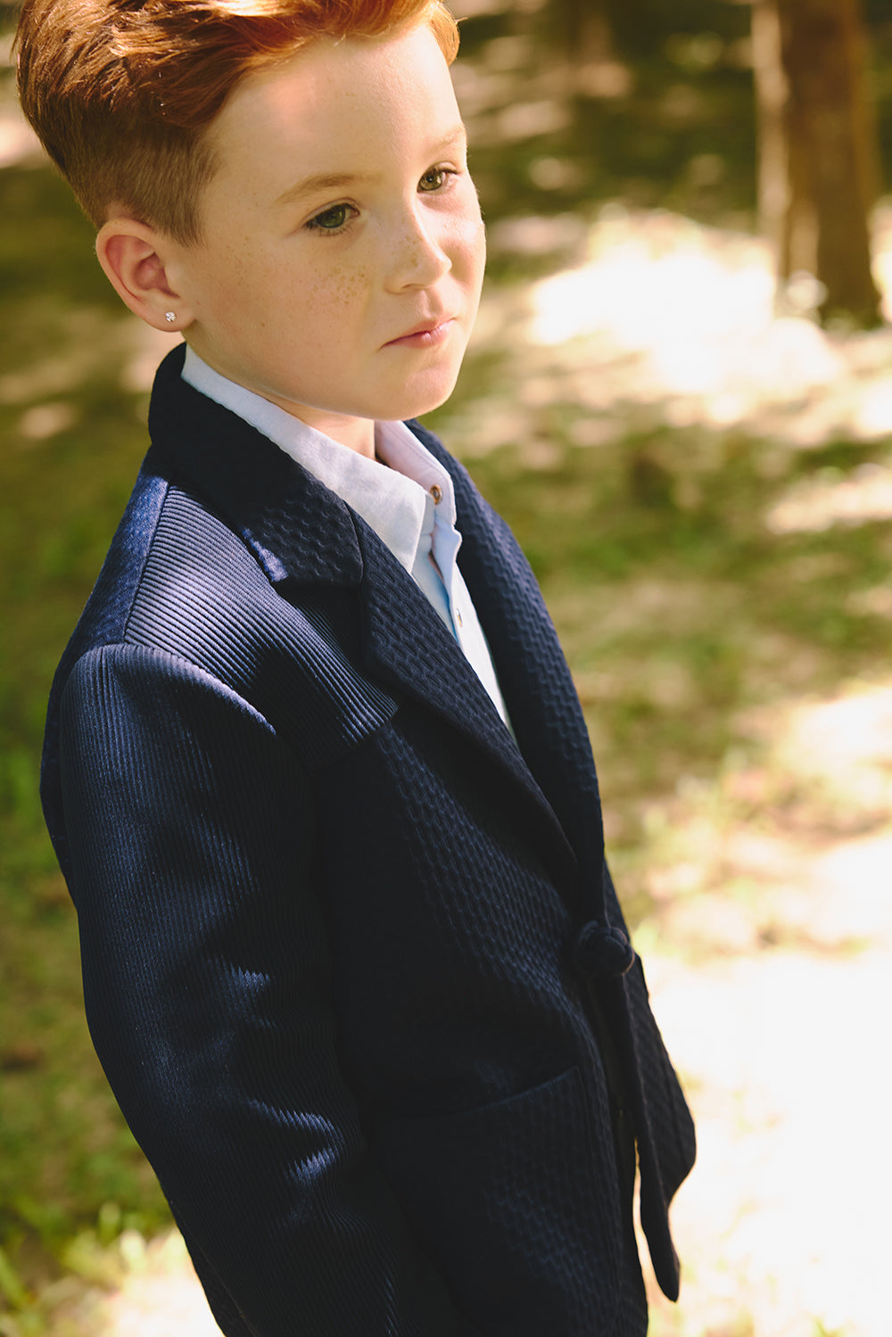 Luxury|Men|DreamLab 西裝外套|紋理面料 扭結