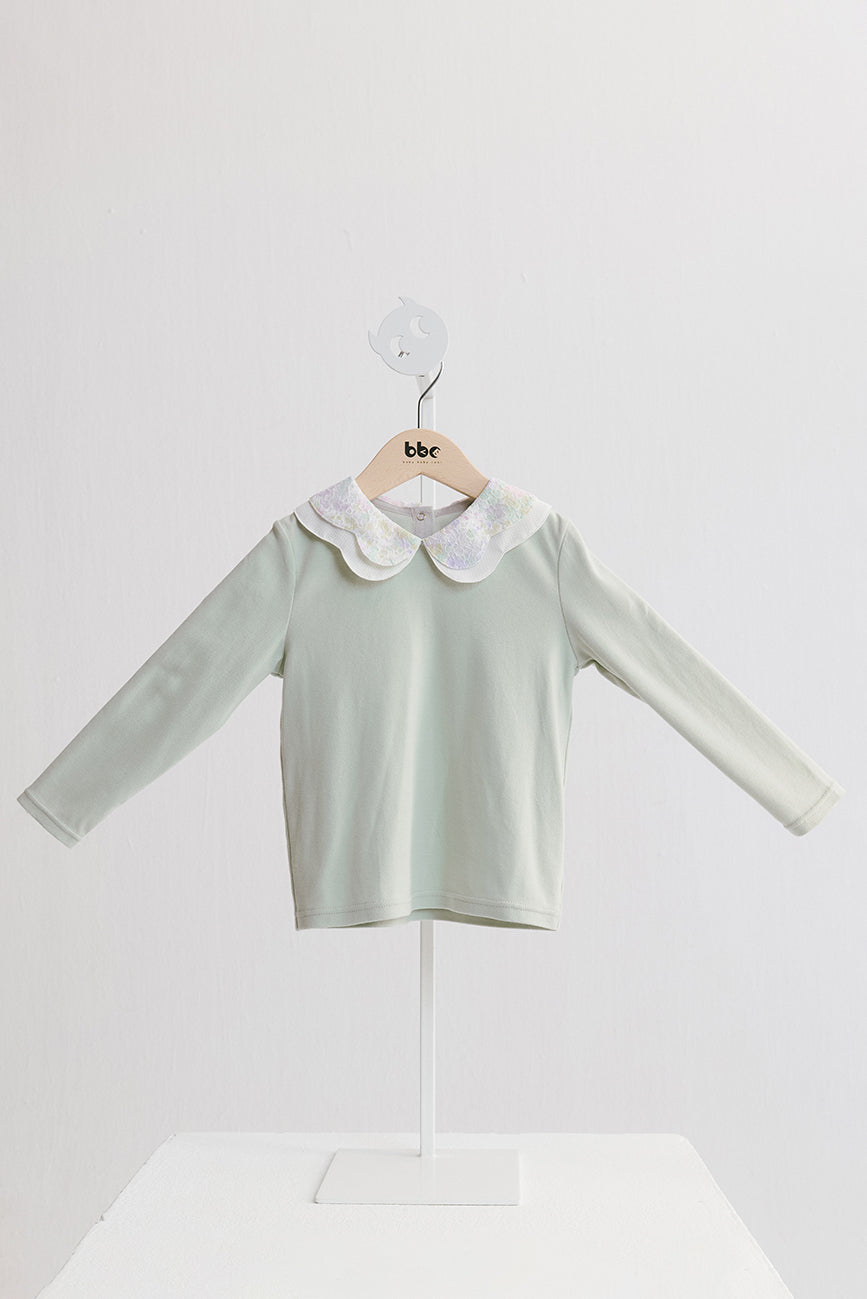 Main | Girls neon petal collar top | butterfly collar | 100% organic cotton