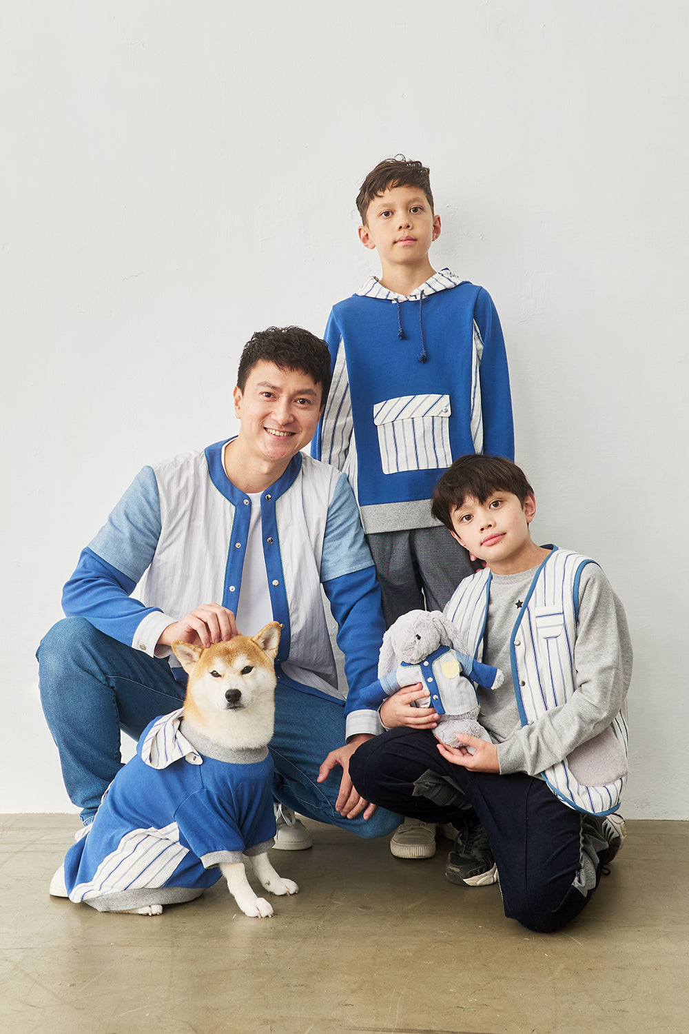 Main | Men|Cozy Catcher 條紋拼接棒球風襯衫 100%有機棉