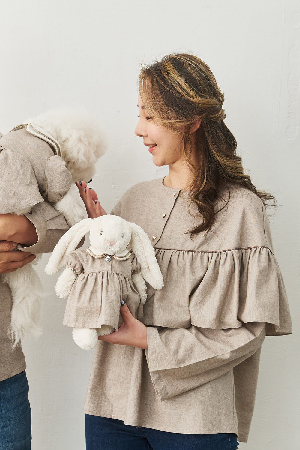 Main|Women|Elise Top 層次荷葉上衣 100%有機棉