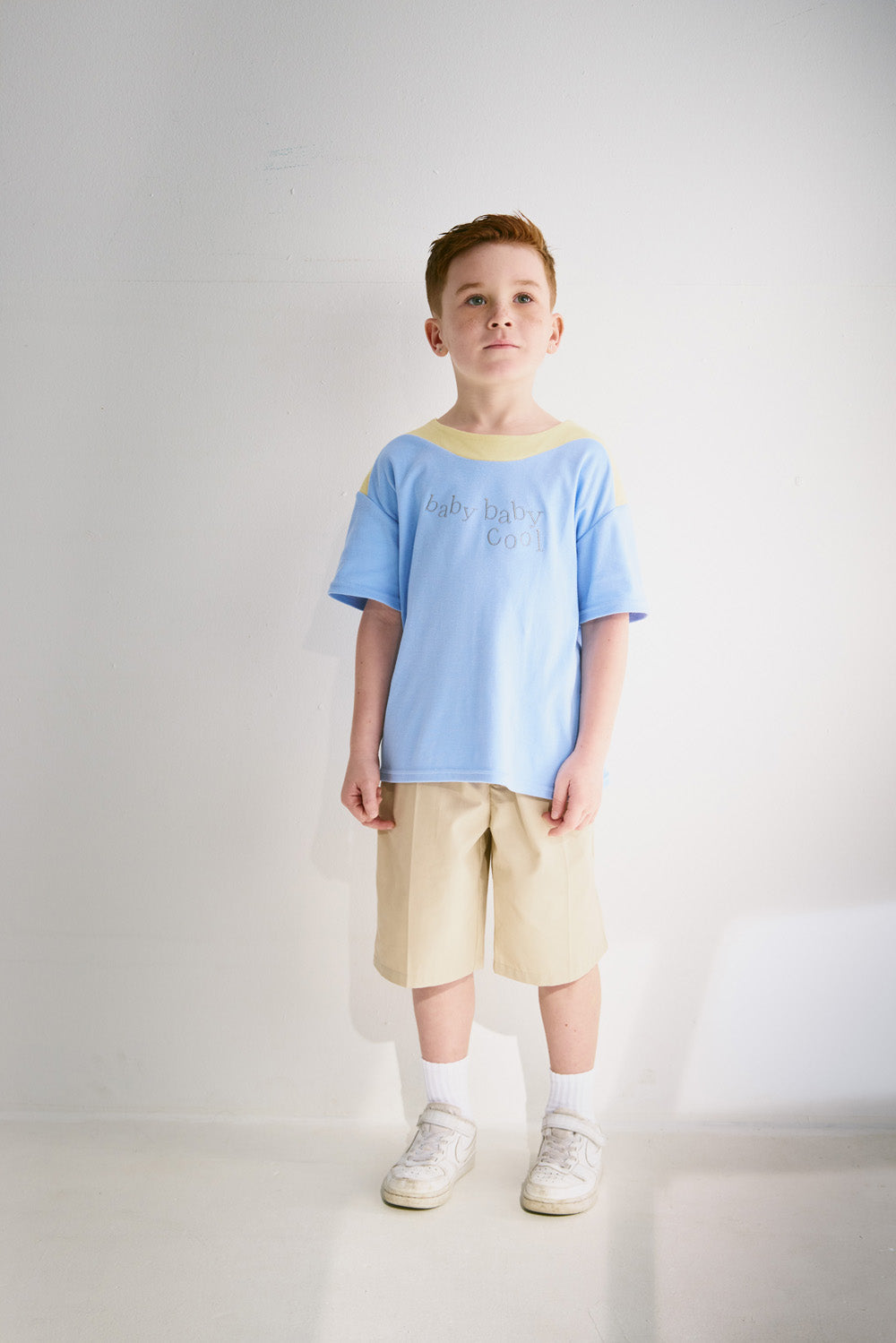 【預購】Luxury | 男童 Architect 立體剪裁五分褲