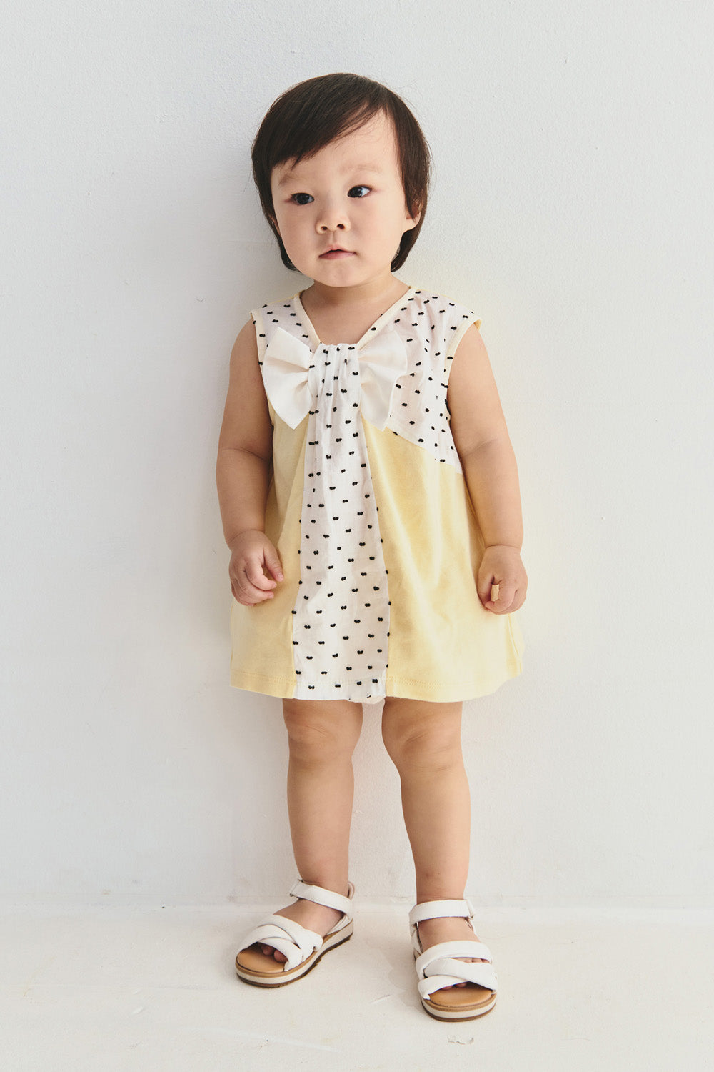 Main | Toddler Ribbon Bow Top | Bow | 100% organic cotton