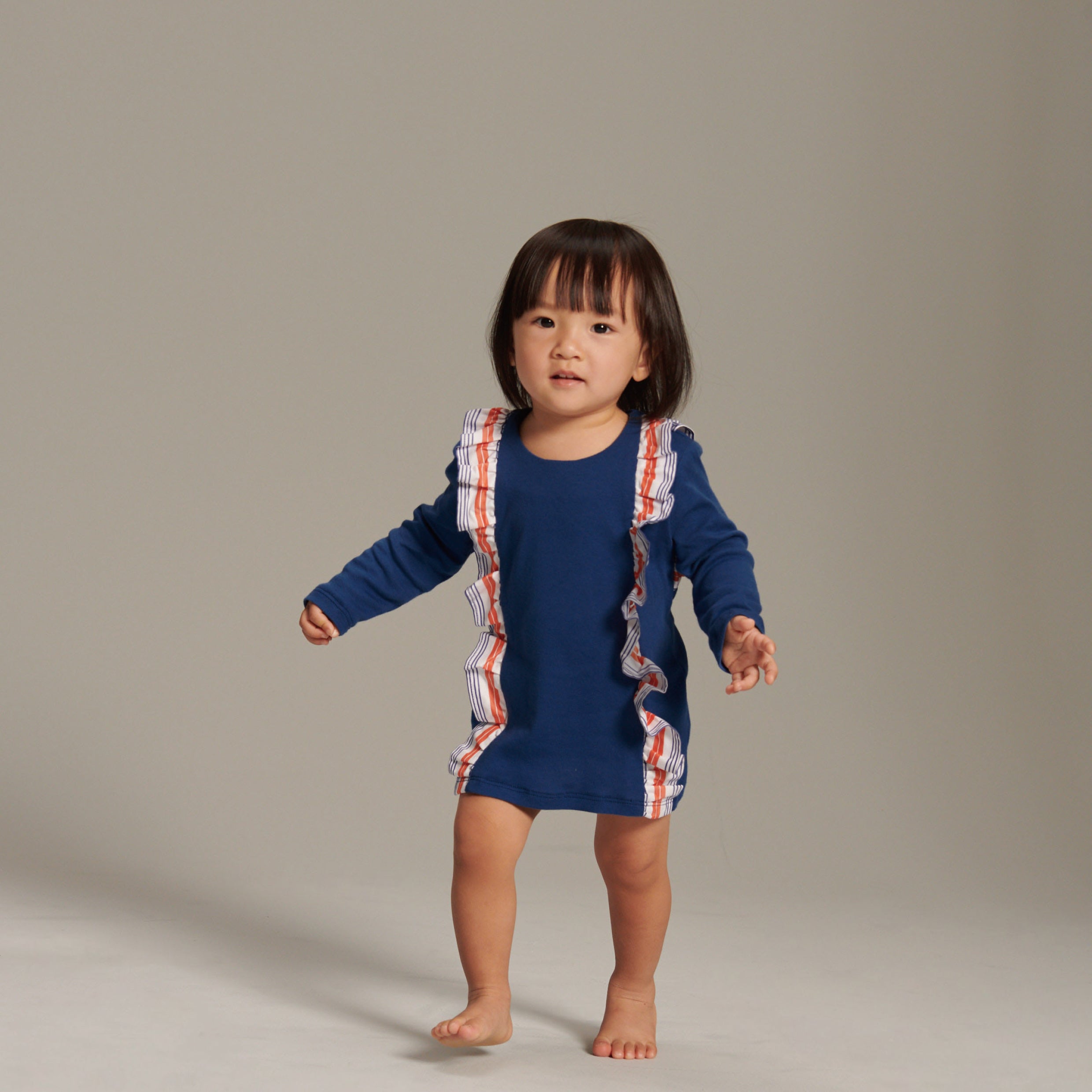 Main | Toddler Dancing Lotus Leaf Dress | Lotus Leaf | 100% organic cotton