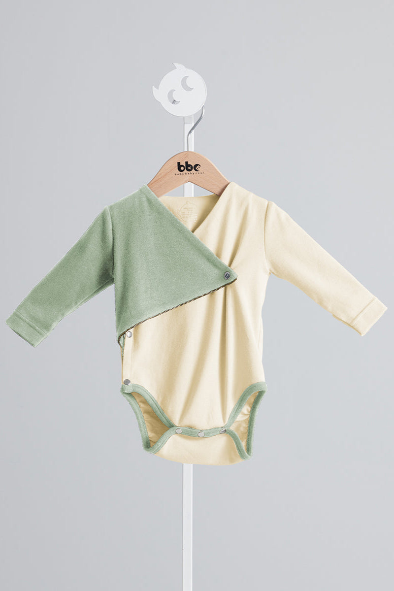 Main | Toddler Fashion Color Block Patchwork Bodysuit | Patchwork | 100% organic cotton