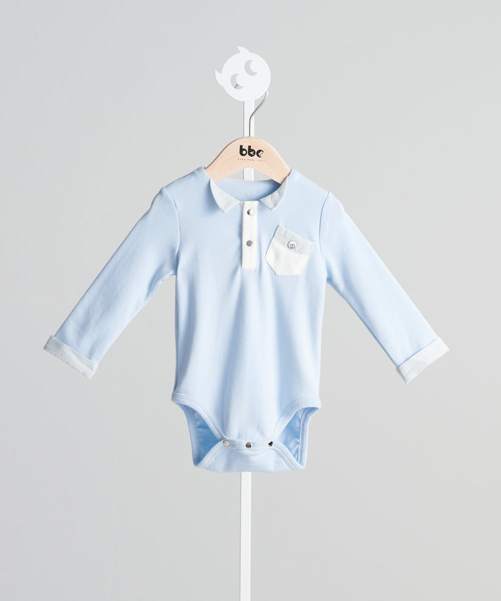 Main | Toddler Formal Wear Series: Fashionable Pocket Bodysuit | Stitching | 100% Organic Cotton
