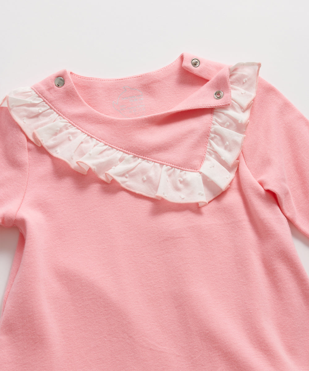 Main | Toddler Elegant Polka Dot Lotus Leaf Bodycon Dress | Patchwork | 100% Organic Cotton