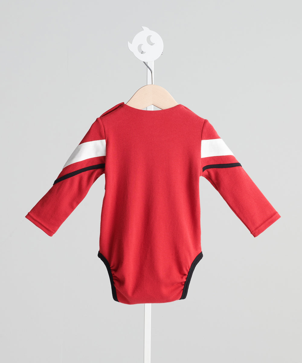 Main | Toddler David Bowie Lightning Panel Bodysuit | Paneled | 100% organic cotton