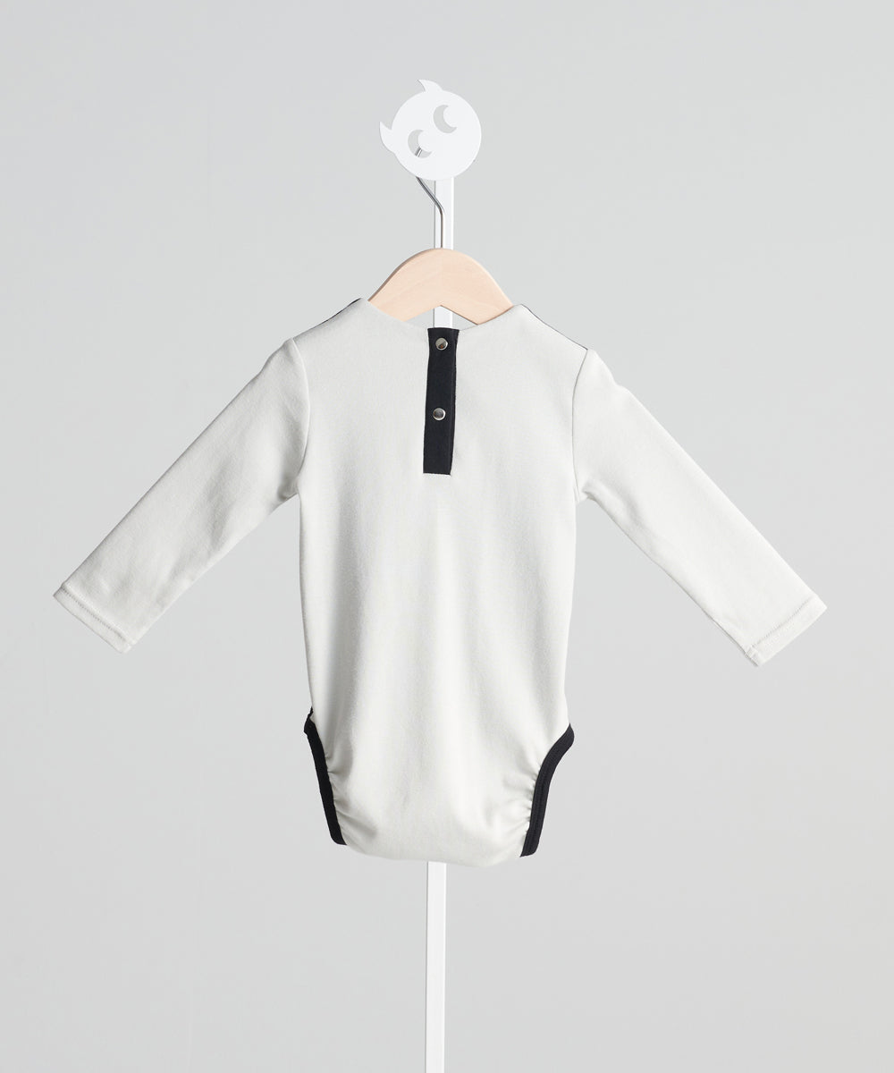 Main | Toddler Kingsman Bow Tie Bodysuit | Paneled | 100% organic cotton