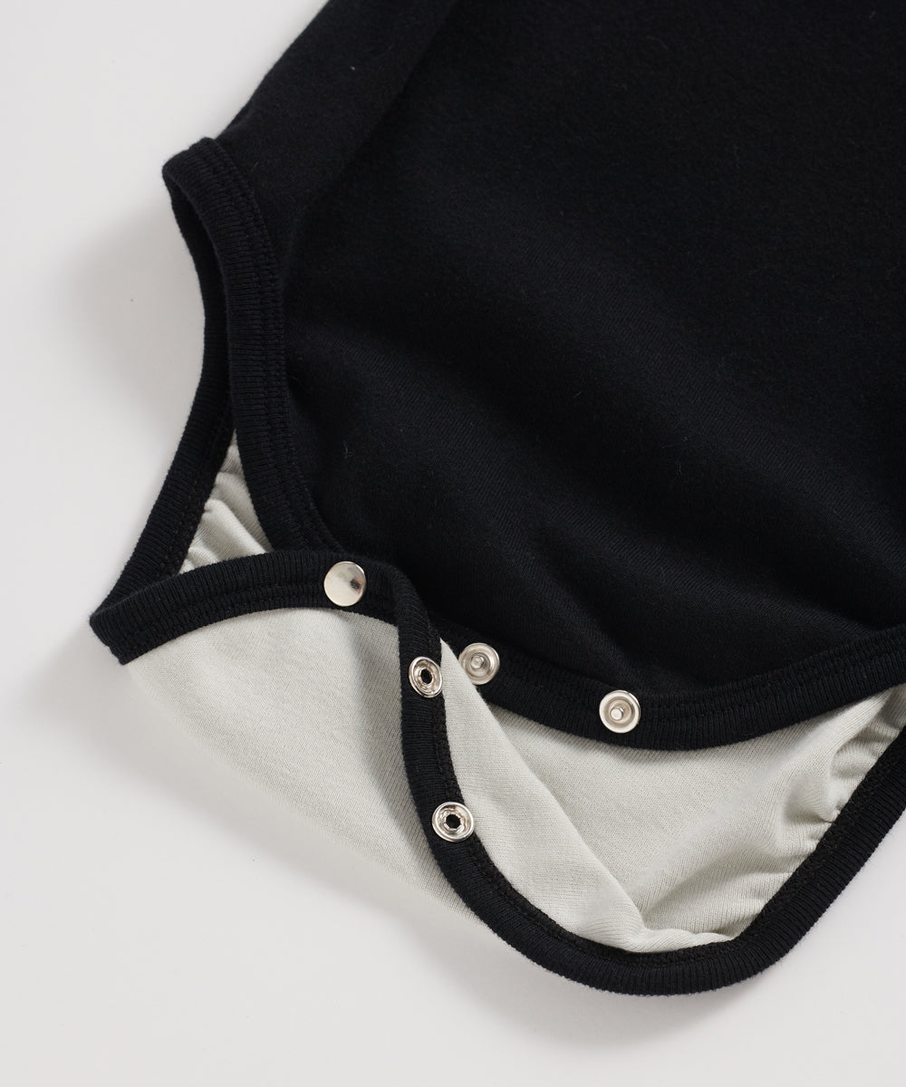 Main | Toddler Kingsman Bow Tie Bodysuit | Paneled | 100% organic cotton