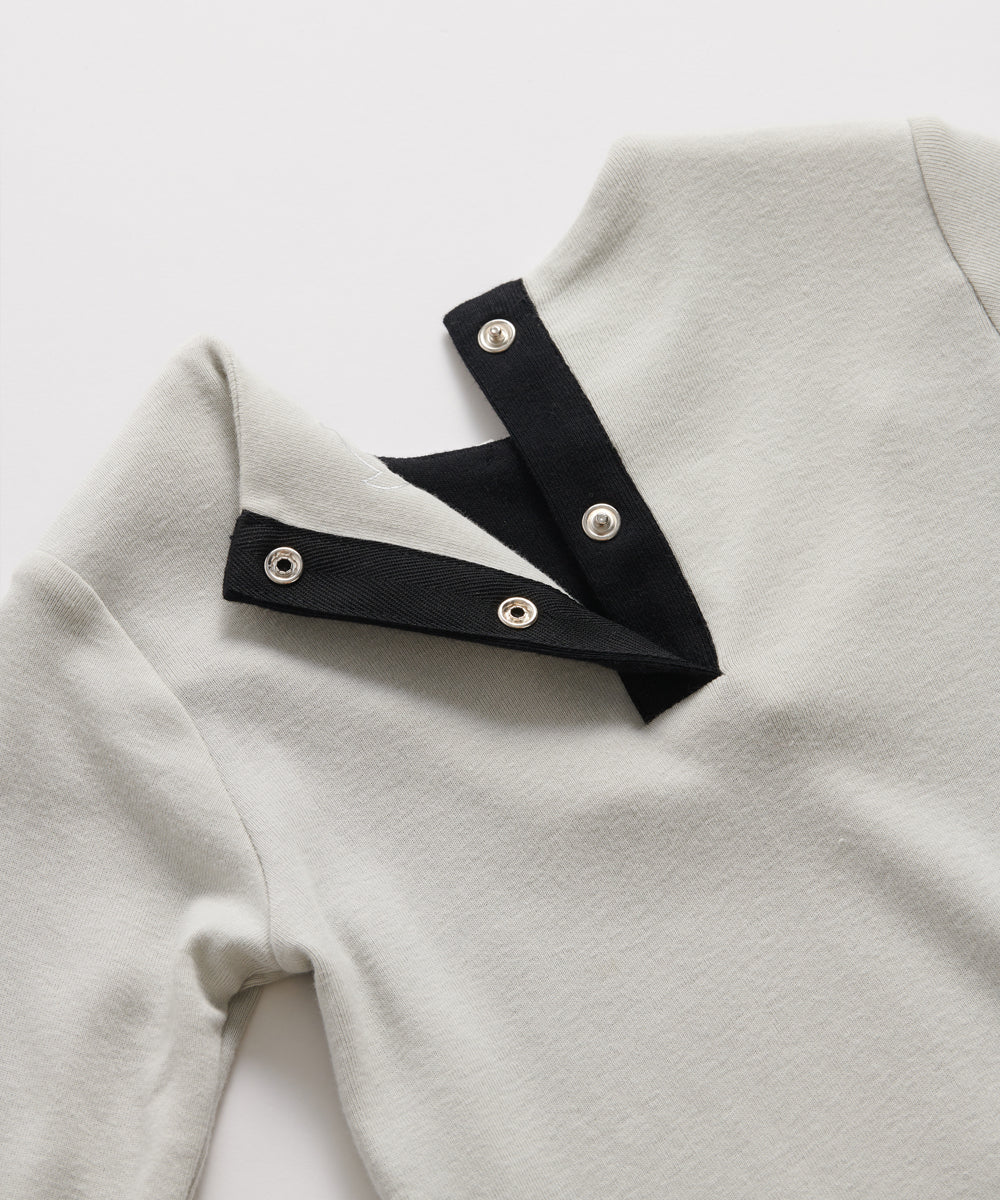 Main | Toddler Kingsman Bow Tie Bodysuit | Paneled | 100% organic cotton