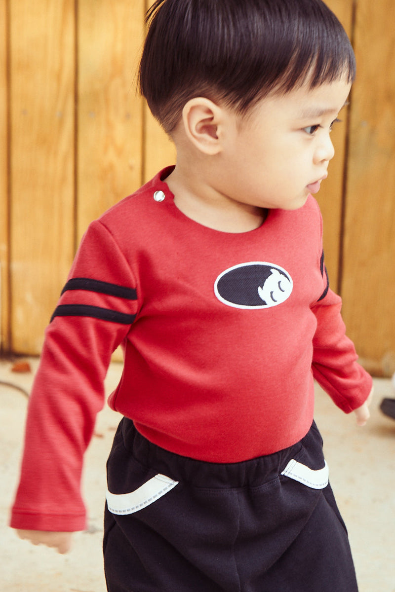 Main | BBC Superman Bodysuit for Toddlers | Elf Logo | 100% organic cotton
