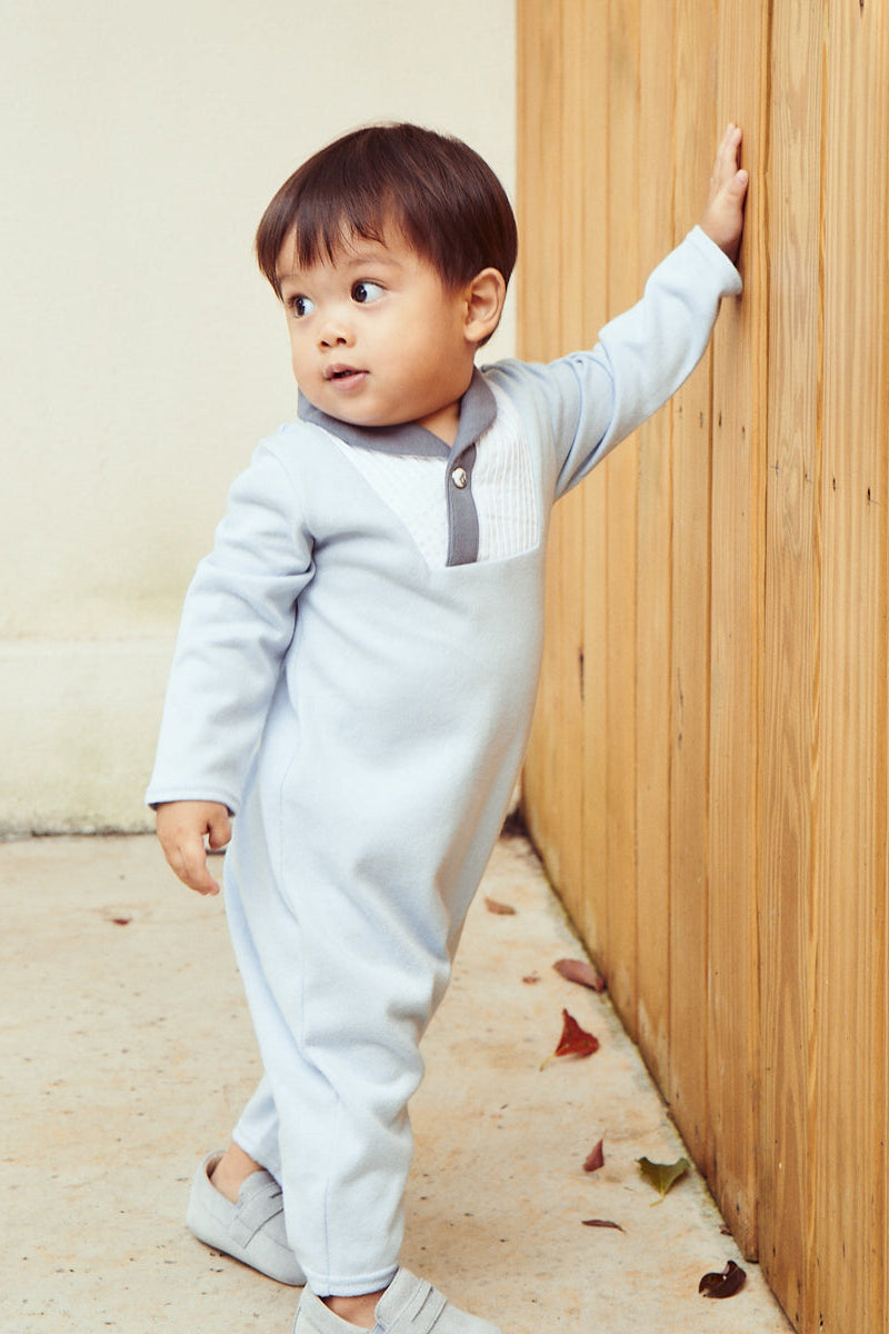 Main | Newborn/Toddler Knight Legend Microfleece Bunny Romper | Paneled | 100% organic cotton