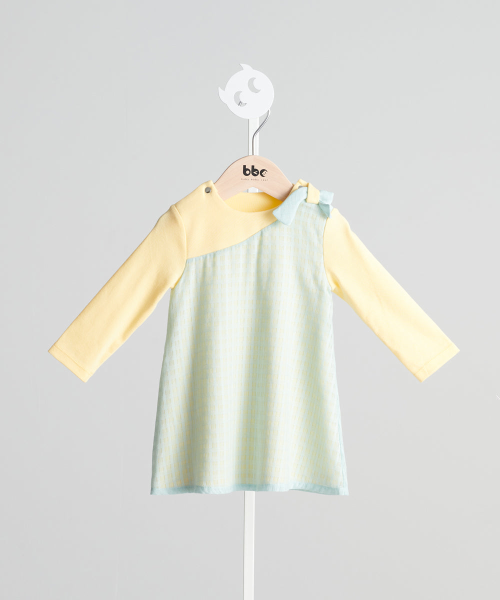 Main | Toddler Alice in Wonderland Jumpsuit | Paneled | 100% organic cotton