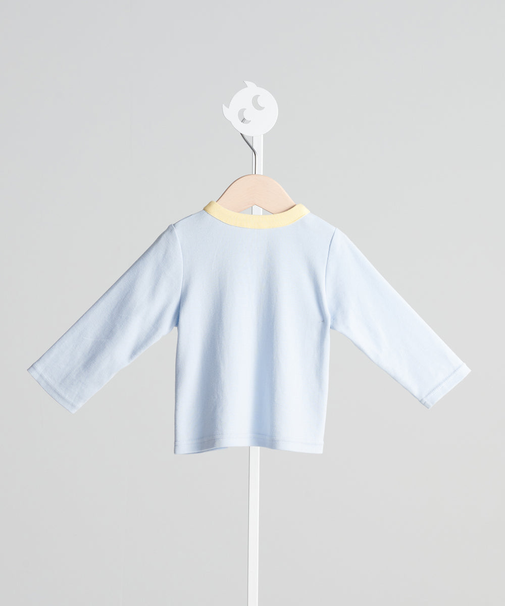 Main | Toddler British Geometric Elegant Cardigan | Paneled | 100% organic cotton