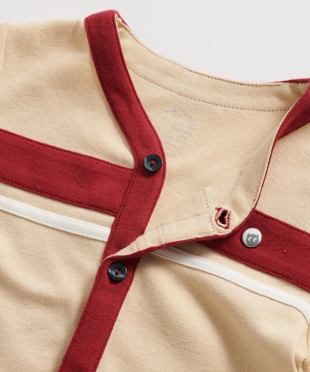 Main | Toddler British Geometric Elegant Cardigan | Paneled | 100% organic cotton