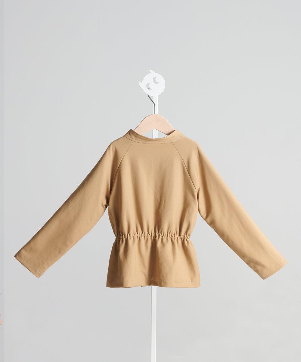 Luxury | Girls BBC Pixie Drawstring Windbreaker Jacket | Pixie Logo