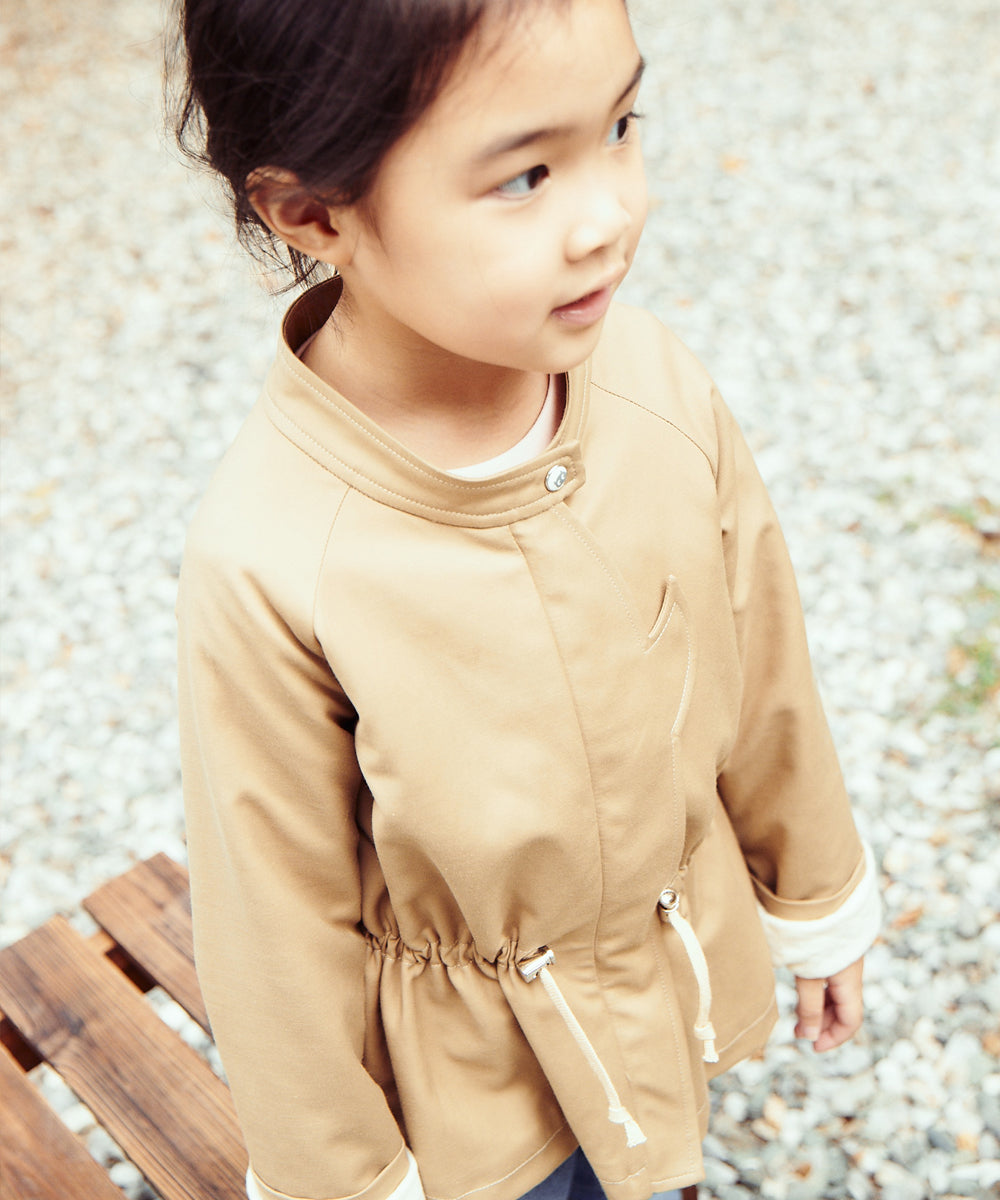Luxury | Girls BBC Pixie Drawstring Windbreaker Jacket | Pixie Logo