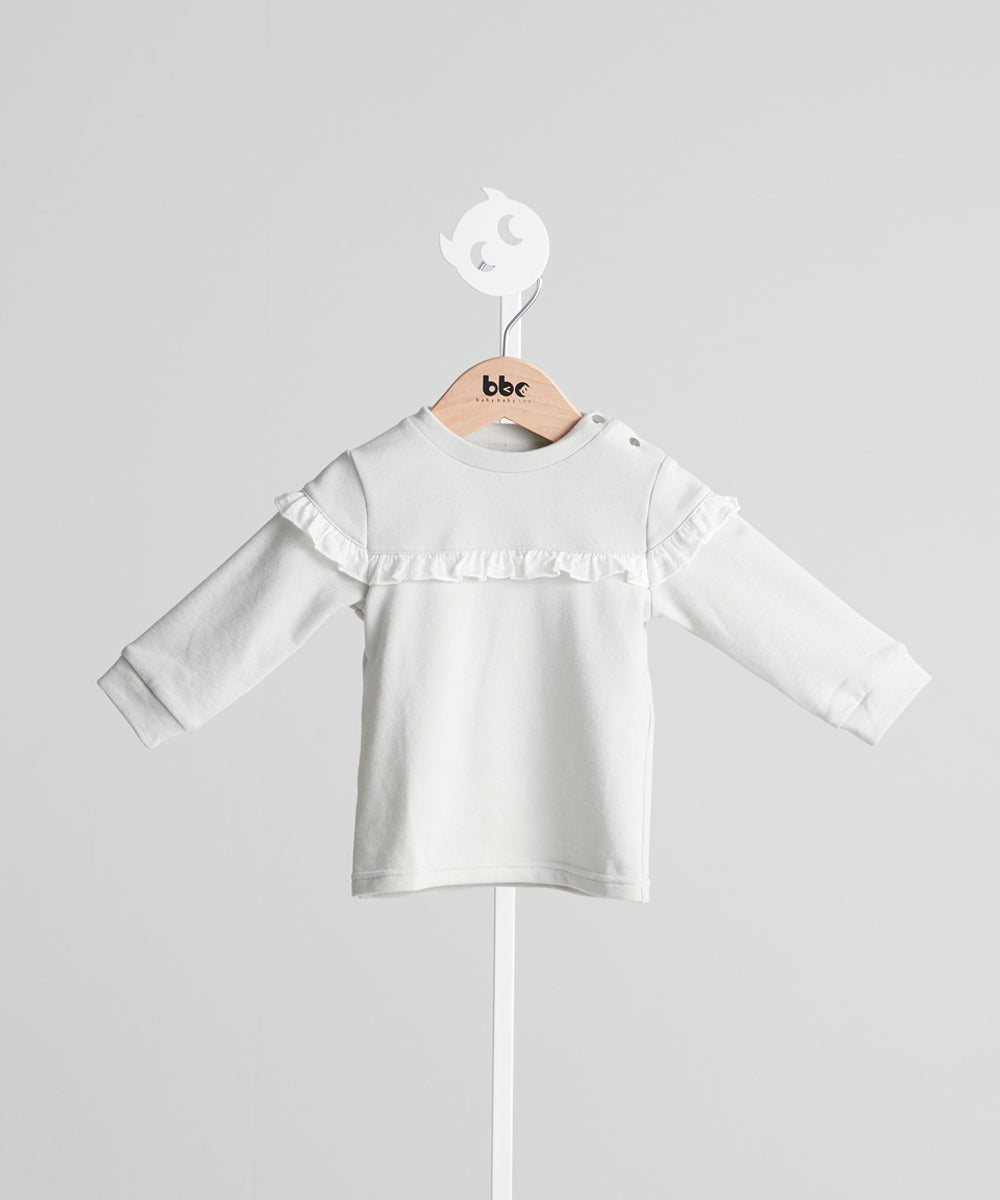 Main | Toddler Wave Series: Wave Ruffle Top | Patchwork | 100% organic cotton