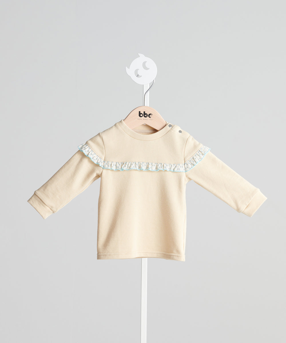 Main | Toddler Wave Series: Wave Ruffle Top | Patchwork | 100% organic cotton