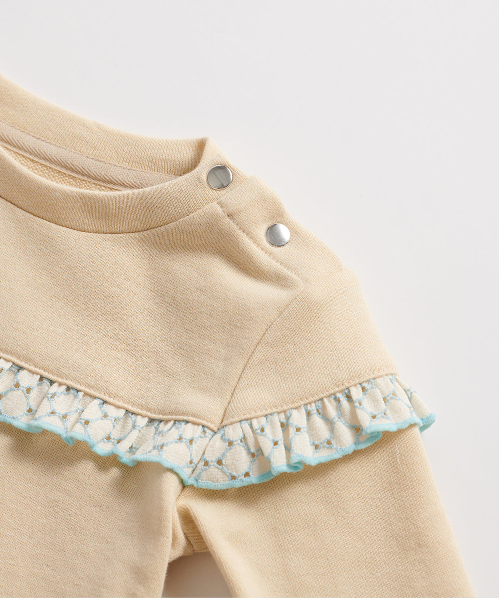 Main | Toddler Wave Series: Wave Ruffle Top | Patchwork | 100% organic cotton