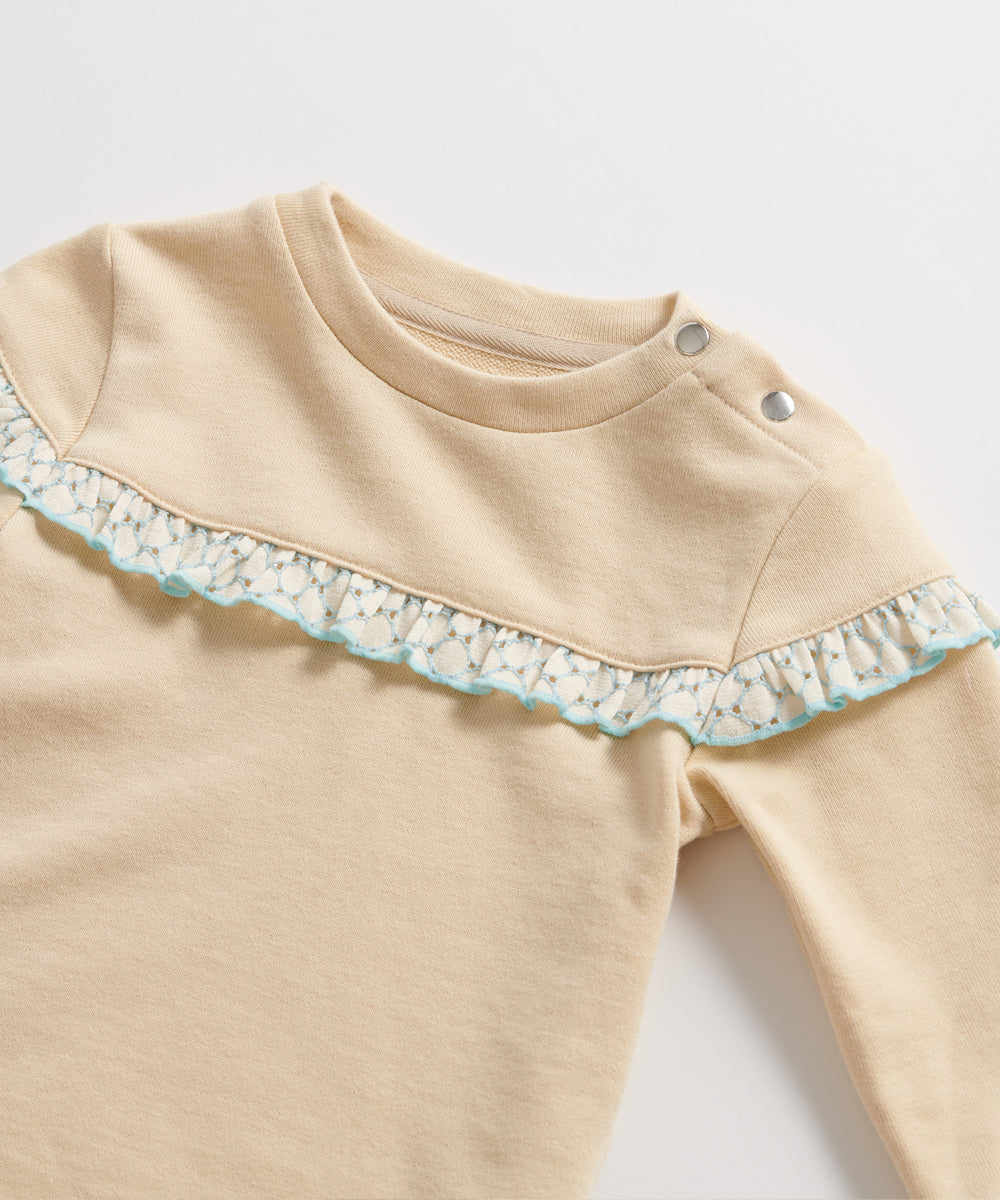 Main | Toddler Wave Series: Wave Ruffle Top | Patchwork | 100% organic cotton
