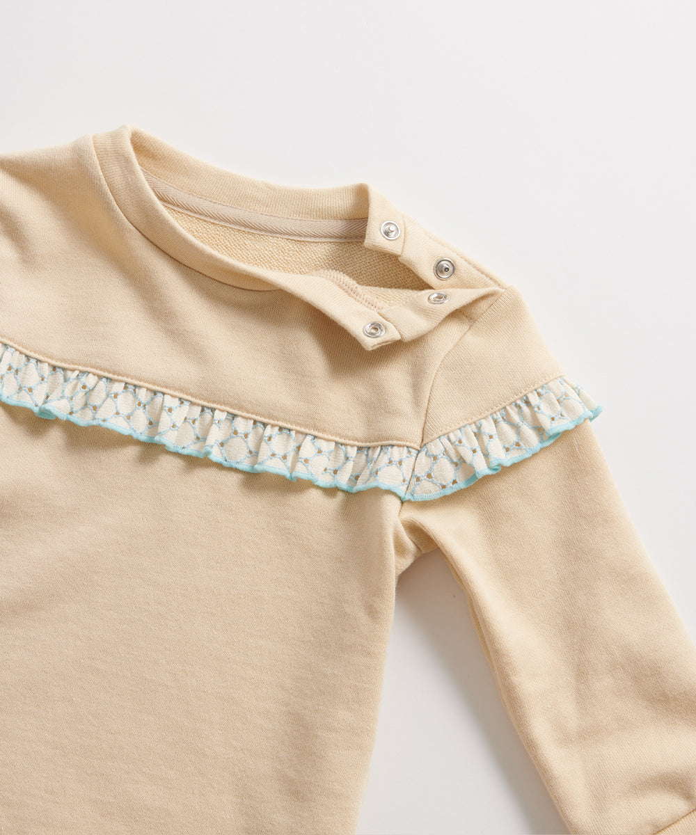 Main | Toddler Wave Series: Wave Ruffle Top | Patchwork | 100% organic cotton