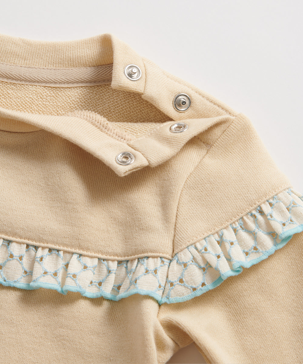 Main | Toddler Wave Series: Wave Ruffle Top | Patchwork | 100% organic cotton