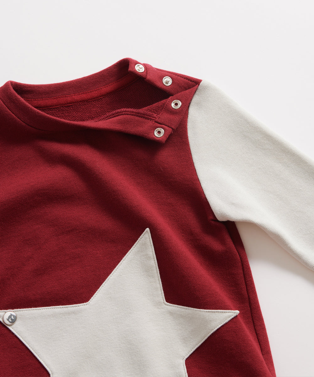 Main | Toddler Nova Twinkle Star Patchwork Top | Patchwork | 100% organic cotton