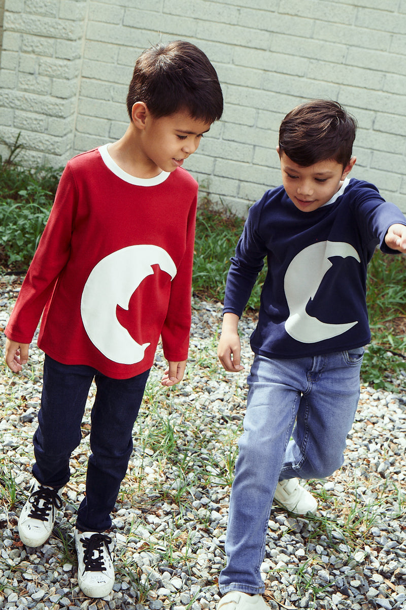 Main | Boys BBC Spotlight Top | Elf Logo | 100% Organic Cotton