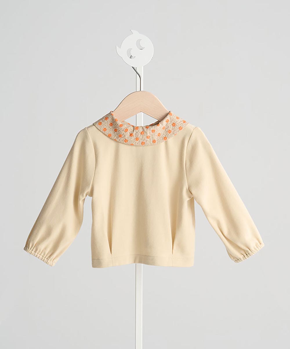 Main | 幼兒 經典蝴蝶領小外套 | 長袖格紋 抽皺 拼接 | 100% 有機棉