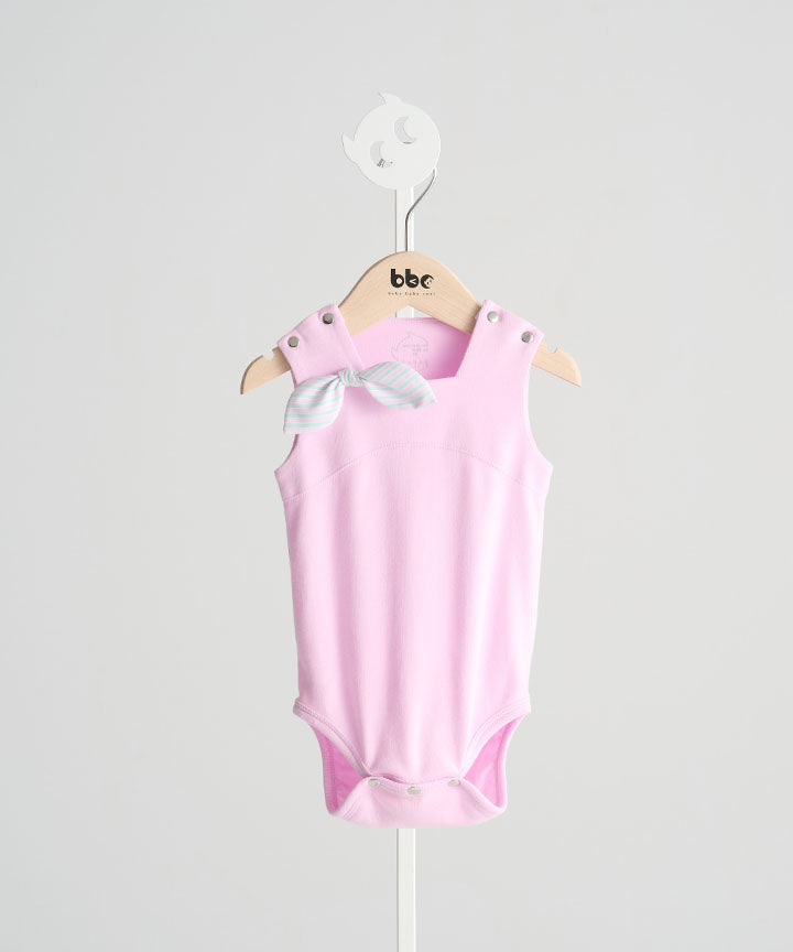 Main | Toddler Hepburn Collection - Tiffany Square Neck Bodysuit | Bow | 100% organic cotton