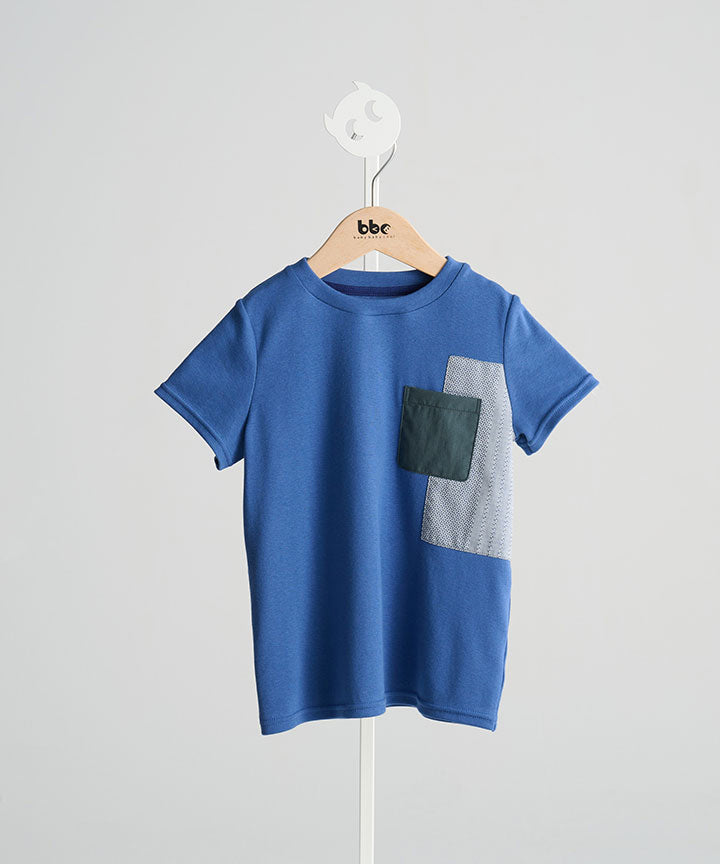 Main | 男童 口袋拼貼T-Shirt | 拼接 | 100% 有機棉