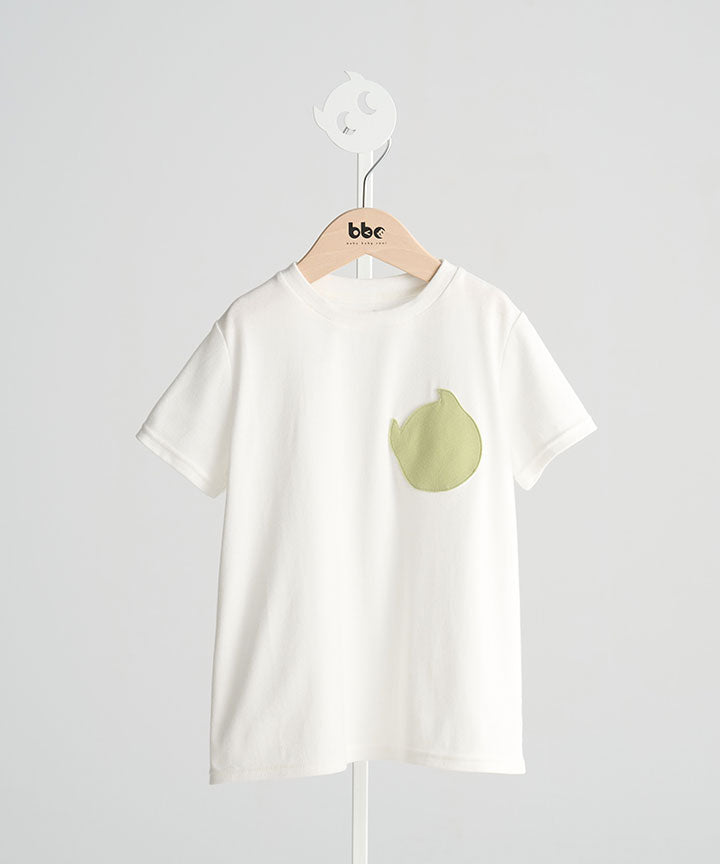 Main | 男童 bbc小精靈口袋T-shrirt | 小精靈 Logo | 100% 有機棉