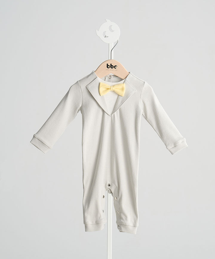 Main | Newborn Formal Bodysuit | Bow Tie | 100% Organic Cotton