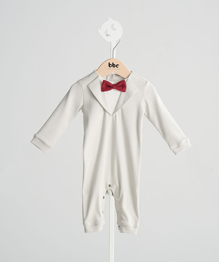 Main | Newborn Formal Bodysuit | Bow Tie | 100% Organic Cotton