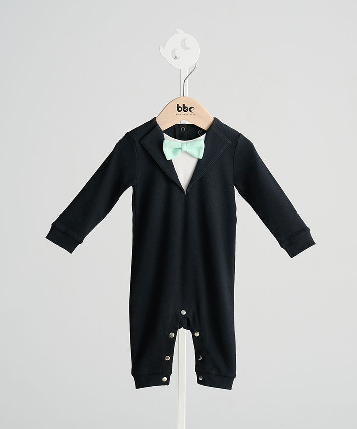 Main | Newborn Formal Bodysuit | Bow Tie | 100% Organic Cotton