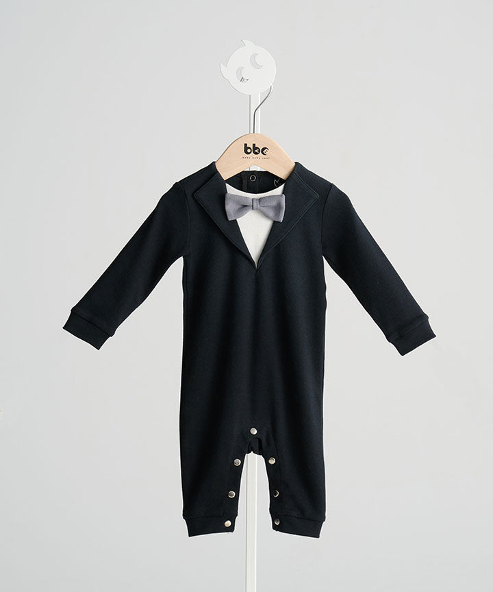 Main | Newborn Formal Bodysuit | Bow Tie | 100% Organic Cotton