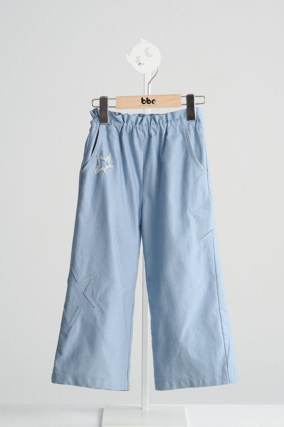 Main | 女童 搖滾星星寬褲 | 拼接 星星 | 100% 有機棉