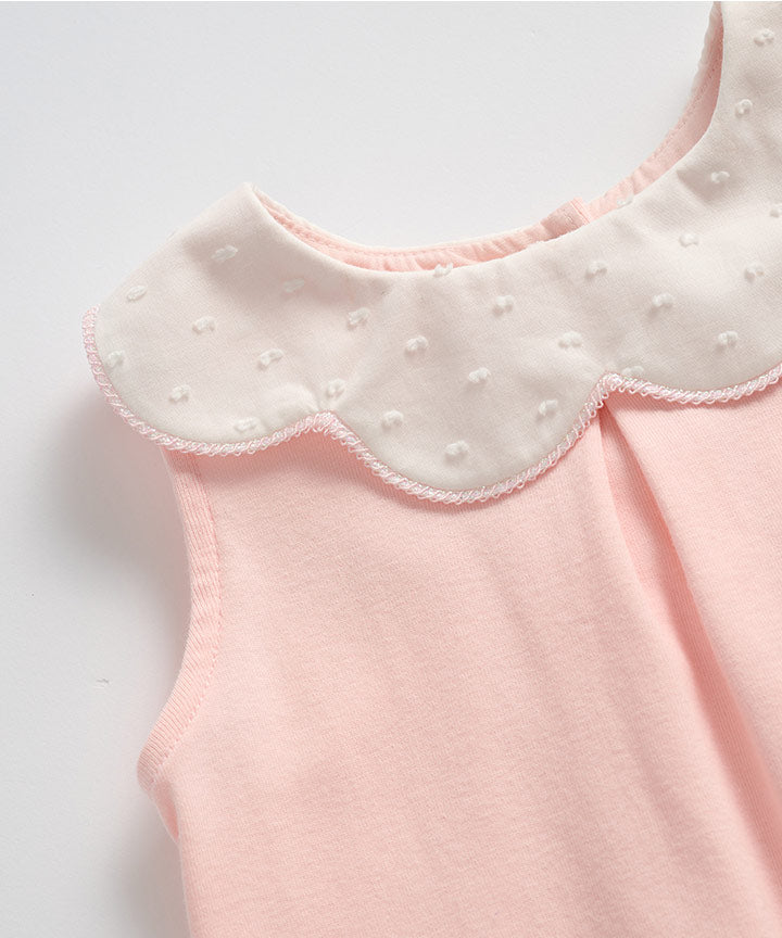 Main | Toddler Cloud Dot Collar Top | Collar Design | 100% Organic Cotton