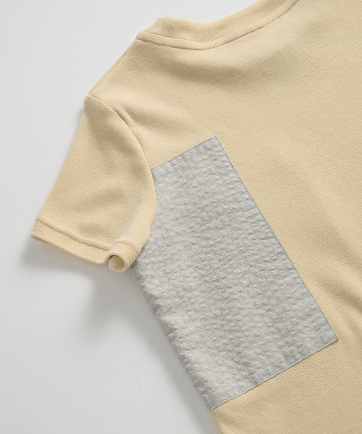 Main | 男童 口袋拼貼T-Shirt | 拼接 | 100% 有機棉