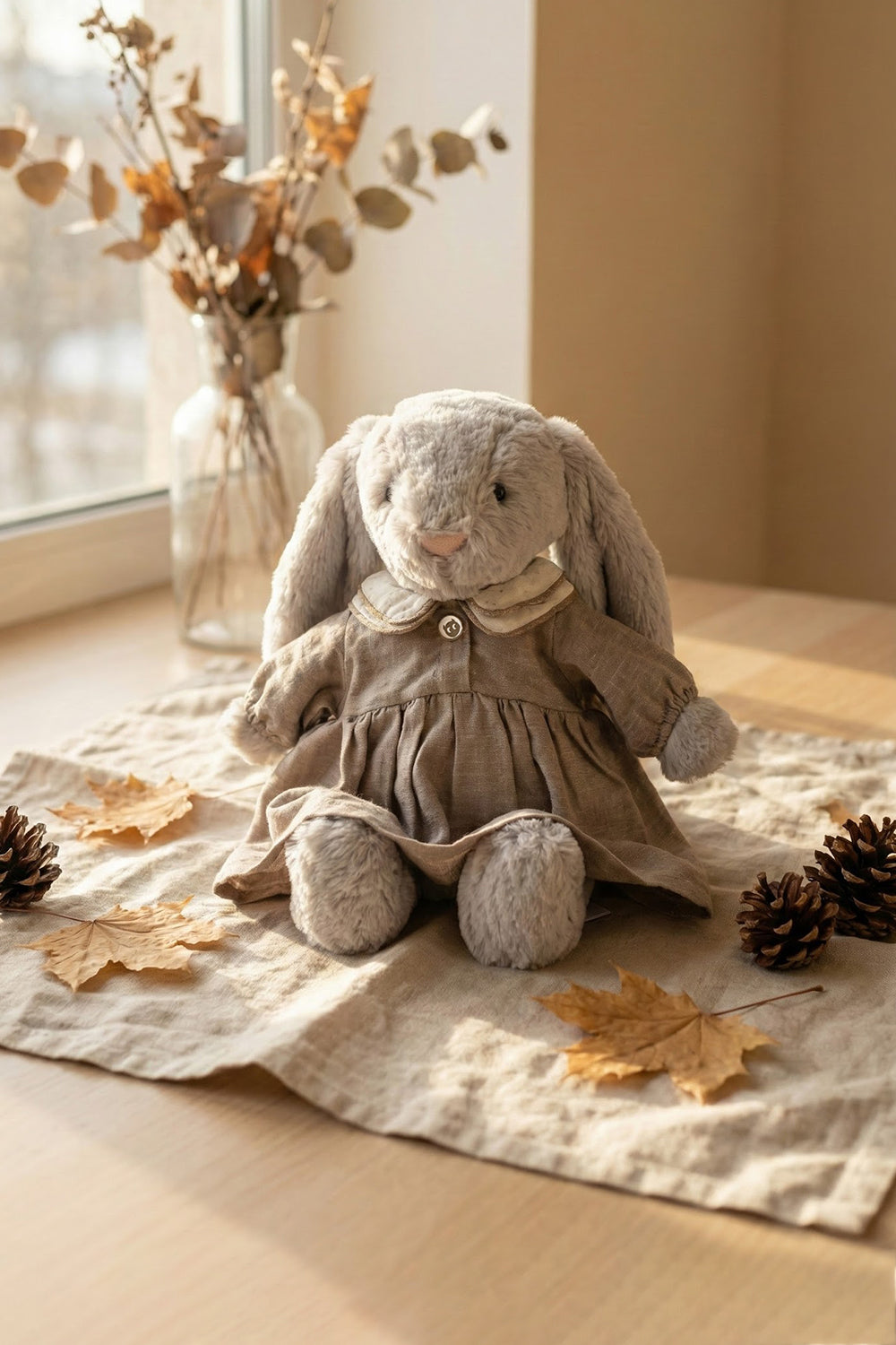 Jellycat | Doll Clothes Brush Painting Rippled Dress