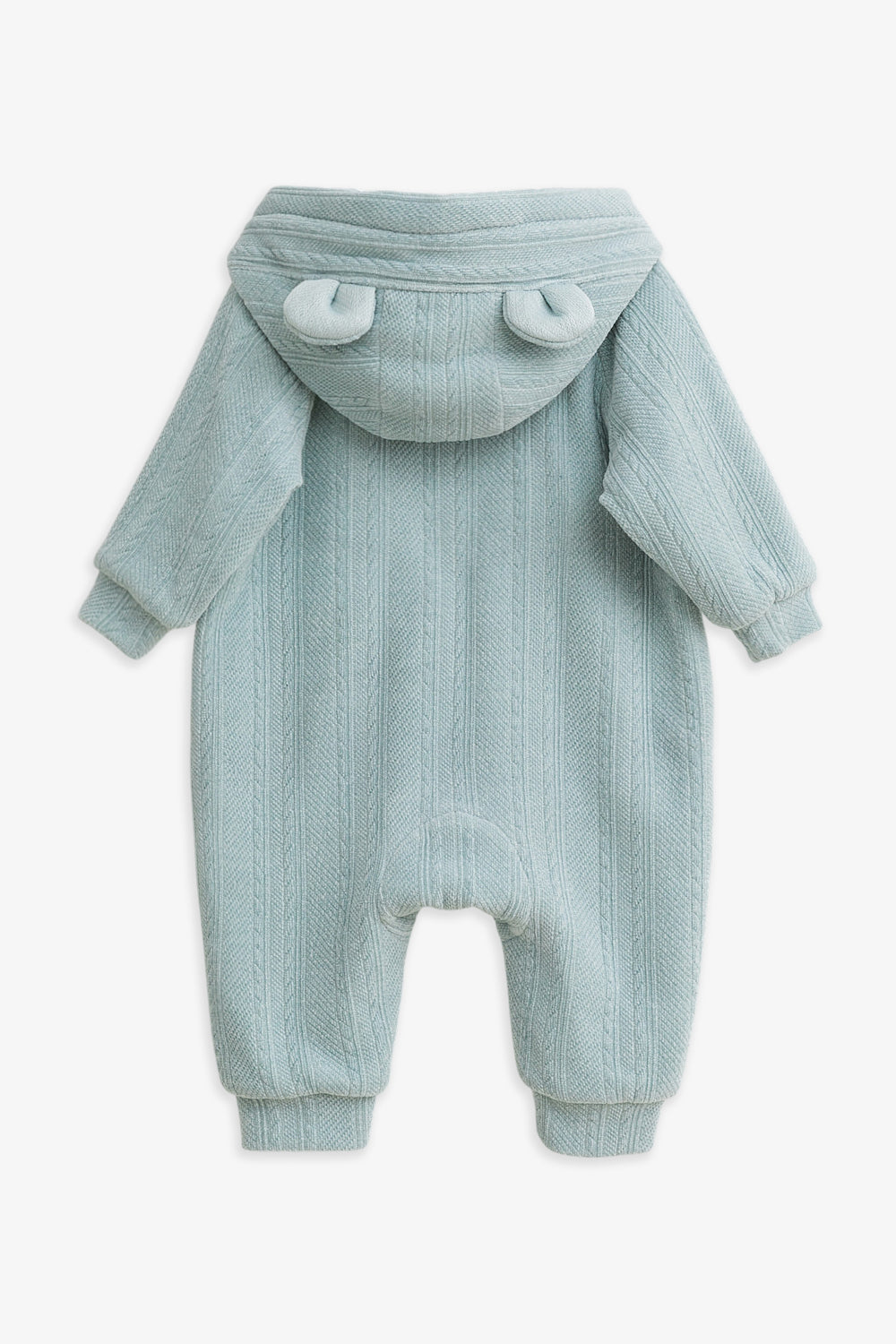Luxury | 幼兒 Bear Hug 立體熊耳連帽雙拉鍊長袖連身兔裝