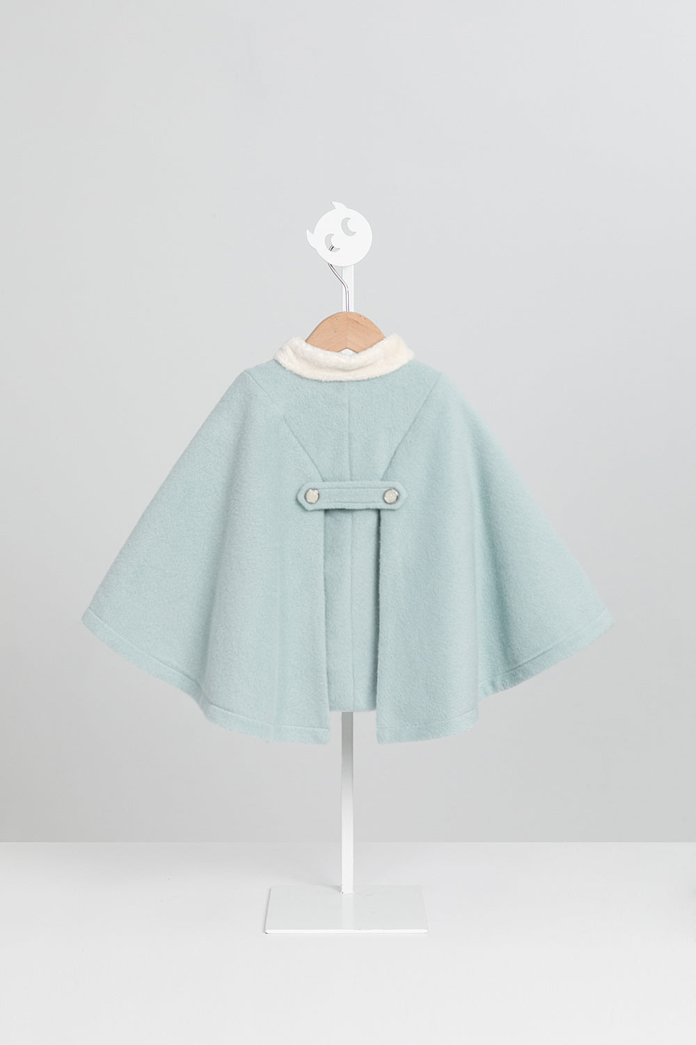 Luxury | 女童 Snuggle寶貝斗篷 | 拼接 小立領 袖型設計
