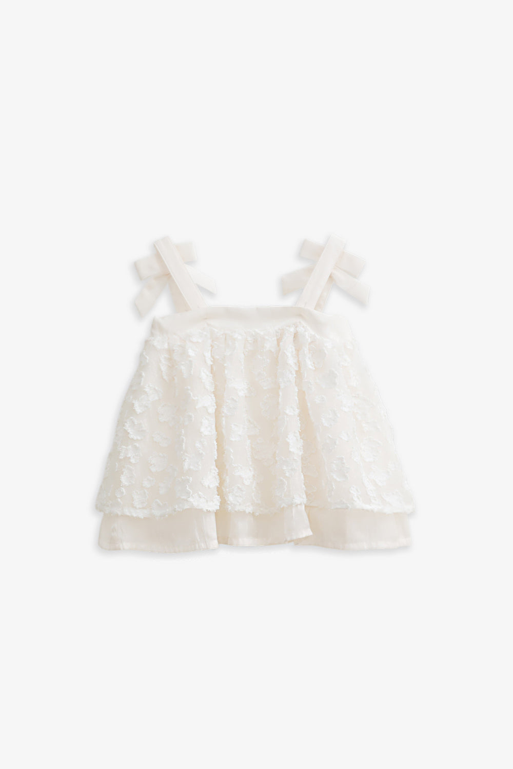 Luxury | 幼兒 Aurore 蝴蝶結雲朵吊帶洋裝