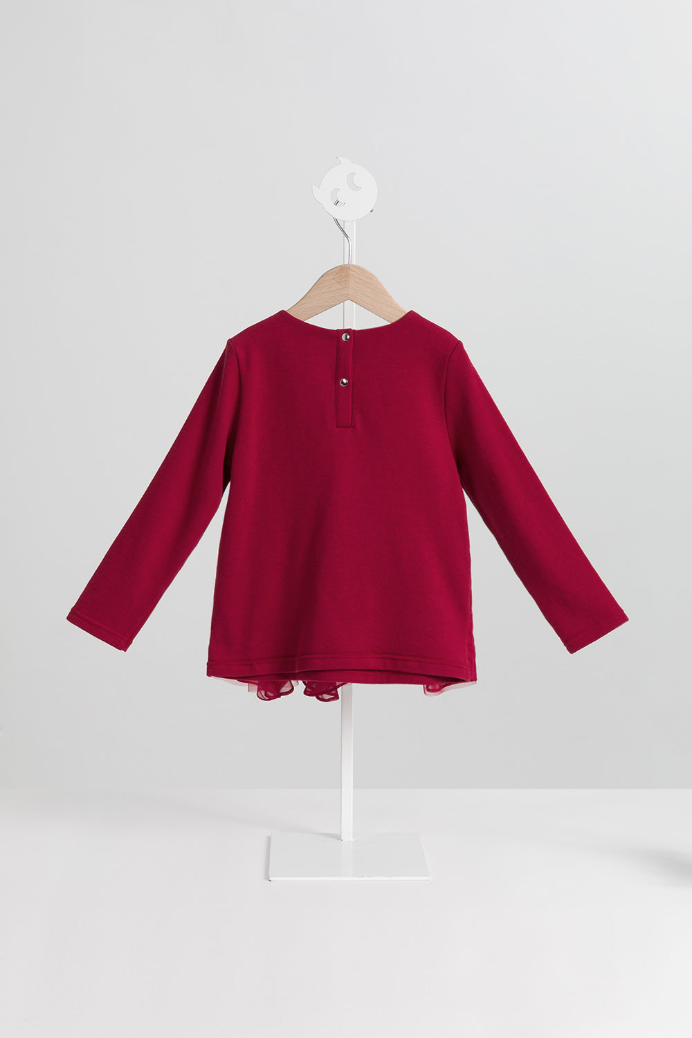 Main | 女童 Ribbon Bloom拼接上衣 | 長袖拼接 荷葉 蝴蝶結 | 100%有機棉