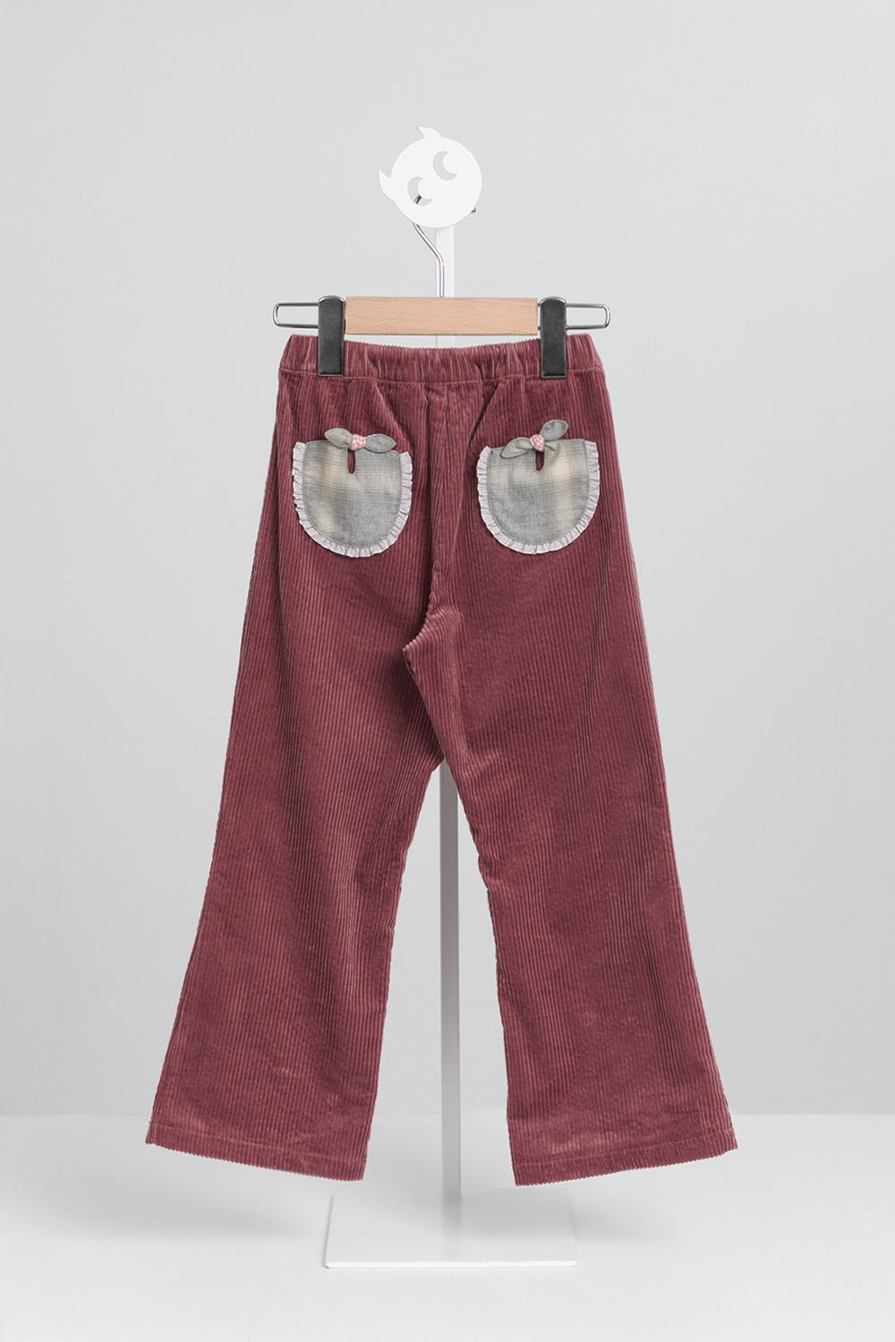 【預購】Luxury | 女童 Wiggle燈芯絨長褲 | 蝴蝶結 荷葉 活摺