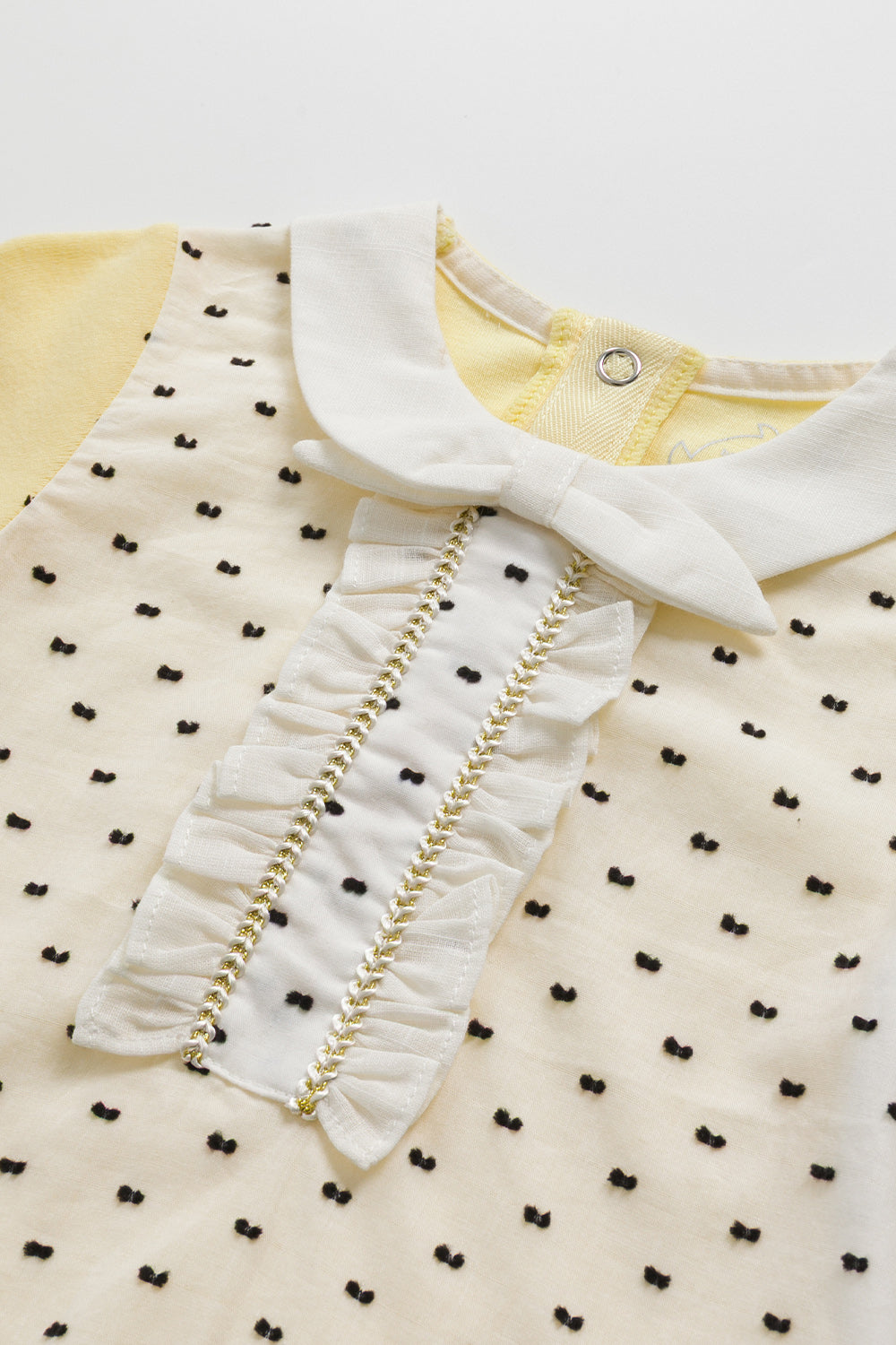 Main | 幼兒 Dotty蝴蝶結領上衣 | 長袖蝴蝶結 荷葉 點點 | 100%有機棉